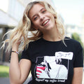 Coffee Break Graphic Tee in Black — Void Supply heavyweight tee