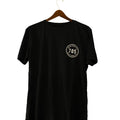 '70s Badge Pocket Tee in Charcoal — Void Supply heavyweight tee